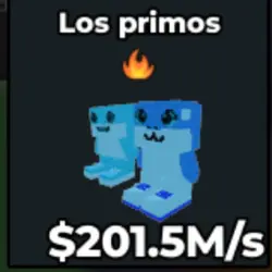 Los Primos 201.5M s Diamond V164 (Секретный персонаж) — Roblox, лот №236250