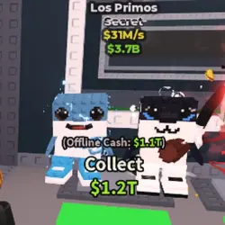 Los Primos 31.0M s (Секретный персонаж) — Roblox, лот №236256