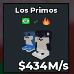 Los Primos 434 M s (Секретный персонаж) — Roblox, лот №236262