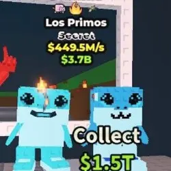 LOS PRIMOS 449.5M s (DIAMOND) (Секретный персонаж) — Roblox, лот №236264