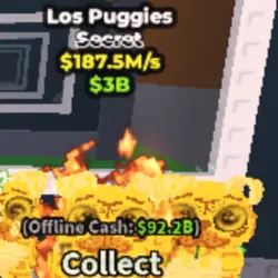 Los Puggies $187.5M s (Секретный персонаж) — Roblox, лот №236302