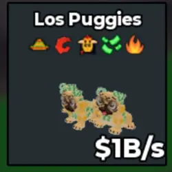 Los Puggies (f01737) (Секретный персонаж) — Roblox, лот №236304