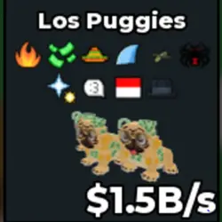 Los Puggies (f01825) (Секретный персонаж) — Roblox, лот №236306
