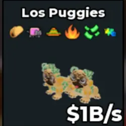 Los Puggies (f01835) (Секретный персонаж) — Roblox, лот №236307