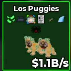 Los Puggies (f02244) (Секретный персонаж) — Roblox, лот №236310