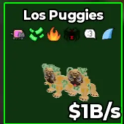 Los Puggies (f02260) (Секретный персонаж) — Roblox, лот №236311