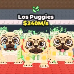 LOS Puggies (Secret + 1 Trait) - 240M s (Секретный персонаж) — Roblox, лот №236312