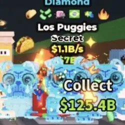 Los Puggies 1,1B s DIAMOND (Секретный персонаж) — Roblox, лот №236314