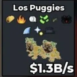 Los Puggies 1.3 B s (Секретный персонаж) — Roblox, лот №236321