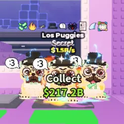Los Puggies 1.5 B s (9 TRAITS) (Секретный персонаж) — Roblox, лот №236327