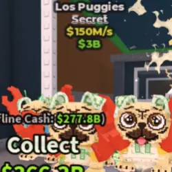 Los Puggies 150 M s (Секретный персонаж) — Roblox, лот №236338