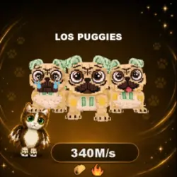 Los Puggies 340M s (Секретный персонаж) — Roblox, лот №236356