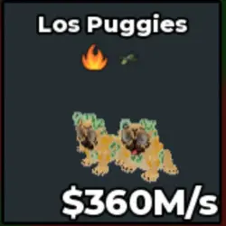 Los Puggies 360M S (Секретный персонаж) — Roblox, лот №236357