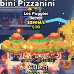 Los Puggies 390m (Секретный персонаж) — Roblox, лот №236368