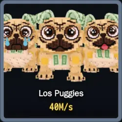 Los Puggies 40M s (Секретный персонаж) — Roblox, лот №236369