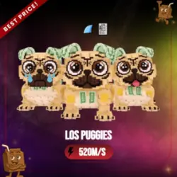 Los Puggies 520M s (Секретный персонаж) — Roblox, лот №236378