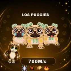 Los Puggies 700M s (Секретный персонаж) — Roblox, лот №236392