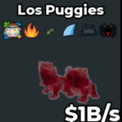 Los Puggies Bloodrot With 6 Traits 1B s (Секретный персонаж) — Roblox, лот №236407