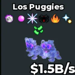 Los Puggies Crystal 7 Trait 1.5B s (Секретный персонаж) — Roblox, лот №236359