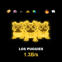 Los Puggies Gold 1.3B s Exclusive - Ultra Rare (Секретный п… — Roblox, лот №236363