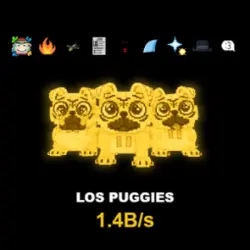 Los Puggies Gold 1.4B s Exclusive - Ultra Rare (Секретный п… — Roblox, лот №236365