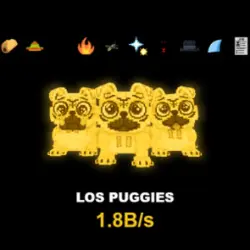 Los Puggies Gold 1.8B s Exclusive - Ultra Rare (Секретный п… — Roblox, лот №236367