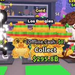 LOS PUGGIES GOLD 410M S (Секретный персонаж) — Roblox, лот №236370