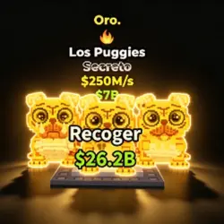 Los Puggies Oro 250M s (Секретный персонаж) — Roblox, лот №236381