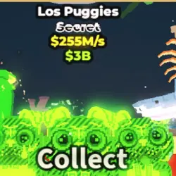 Los Puggies Radioactive (Секретный персонаж) — Roblox, лот №236384