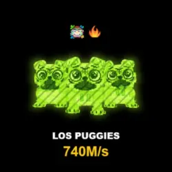 Los Puggies Radioactive 740M s Exclusive - Ultra Rare (Секр… — Roblox, лот №236388