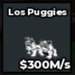 Los Puggies Yin Yang 300M s (Секретный персонаж) — Roblox, лот №236400