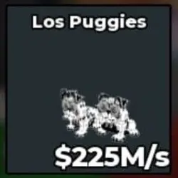 Los Puggies Yinyang 225M s (Секретный персонаж) — Roblox, лот №236402