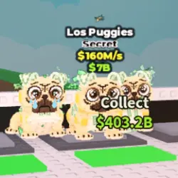 Los Puggies(1 Strait) [normal] 160M s (Секретный персонаж) — Roblox, лот №236404