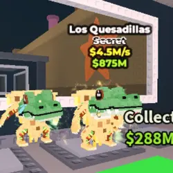 Los Quesadillas 4,5M s - Secret (Секретный персонаж) — Roblox, лот №236420