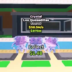 LOS Quesadillas 58.5 M s Crystal ! Secret PE (Секретный пер… — Roblox, лот №236424