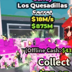 Los Quesadillas Candy 18 M s (Секретный персонаж) — Roblox, лот №236426