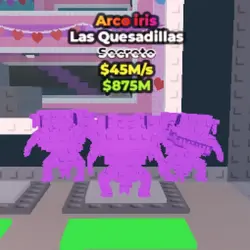 Los Quesadillas Rainbow 45M s (Секретный персонаж) — Roblox, лот №236451