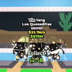 Los Quesadillas Yin Yang 33.7M s (Секретный персонаж) — Roblox, лот №236454