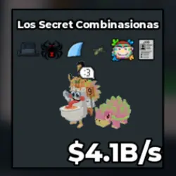 Los Secret Combinasionas 4.1B s (Секретный персонаж) — Roblox, лот №236441
