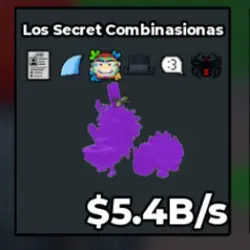 Los Secret Combinasionas 5.4B s (Секретный персонаж) — Roblox, лот №236446