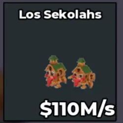 Los Sekolahs (Секретный персонаж) — Roblox, лот №236456