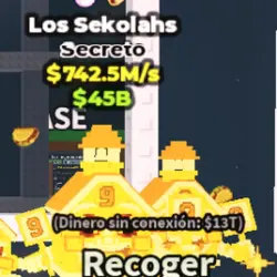 Los Sekolahs 742,5M s (Секретный персонаж) — Roblox, лот №236466
