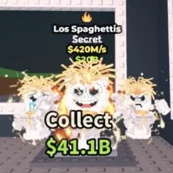 LOS Spaghettis - [$420M s] - Normal - Fire Trait (Секретный… — Roblox, лот №236481