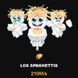 Los Spaghettis 210M s (Секретный персонаж) — Roblox, лот №236485
