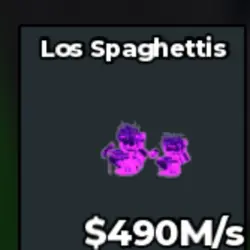 Los Spaghettis 490 M s - Galaxy Mutation @sheweisz4 (Секрет… — Roblox, лот №236487