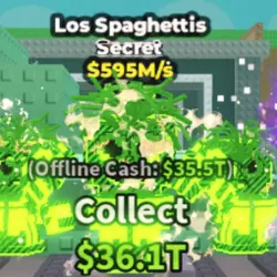 Los Spaghettis 595M s (Секретный персонаж) — Roblox, лот №236490