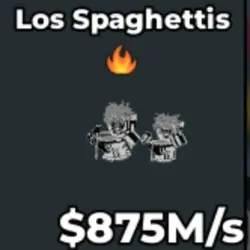 Los Spaghettis 875M s (Секретный персонаж) — Roblox, лот №236502