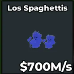 Los Spaghettis Rainbow (Секретный персонаж) — Roblox, лот №236513