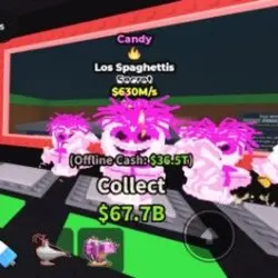 LOS Spaguettis Candy, Really Insane (Секретный персонаж) — Roblox, лот №236523