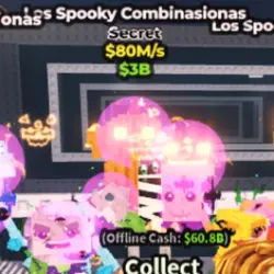 Los Spoky Combinasionas (Секретный персонаж) — Roblox, лот №236524
